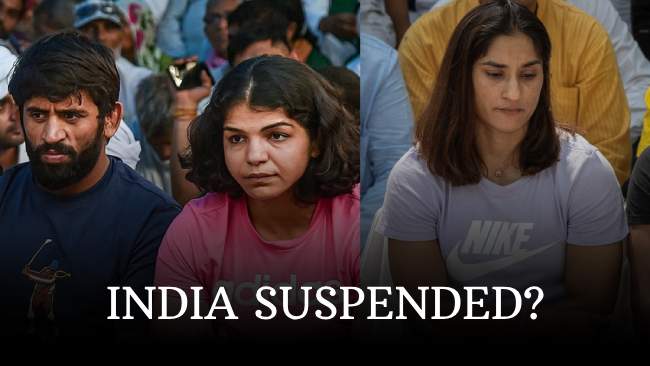 Wrestling Federation of India Suspended_