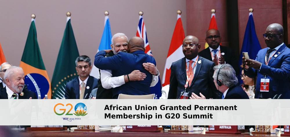 African Union Granted Permanent Membership in G20 Summit , g20.org,