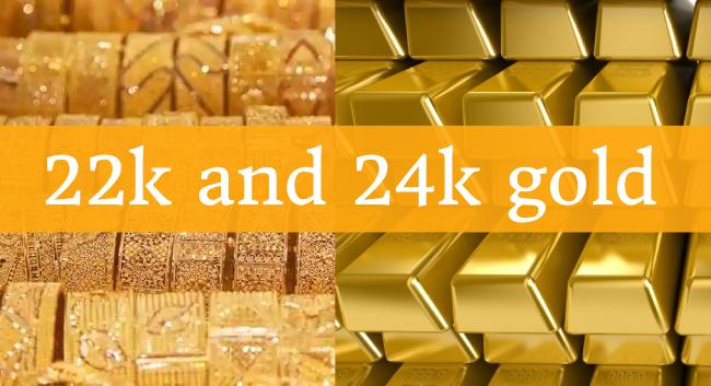 Difference Between 22K and 24K Gold!