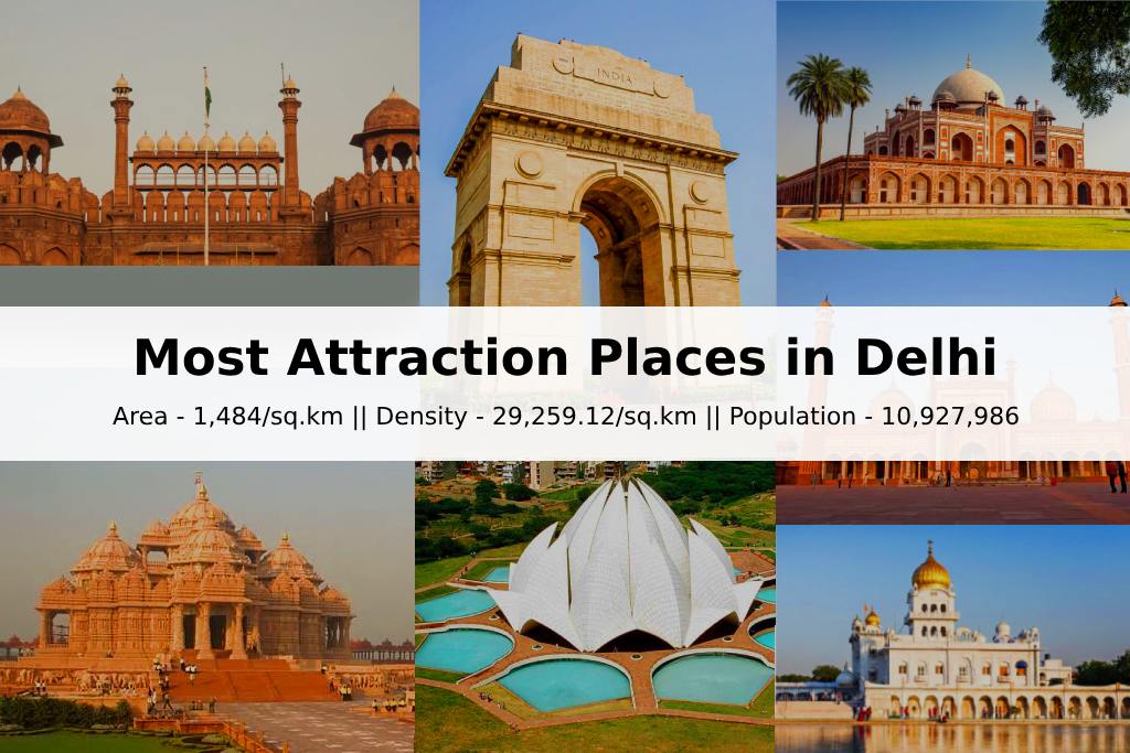 Most Attraction Places in Delhi