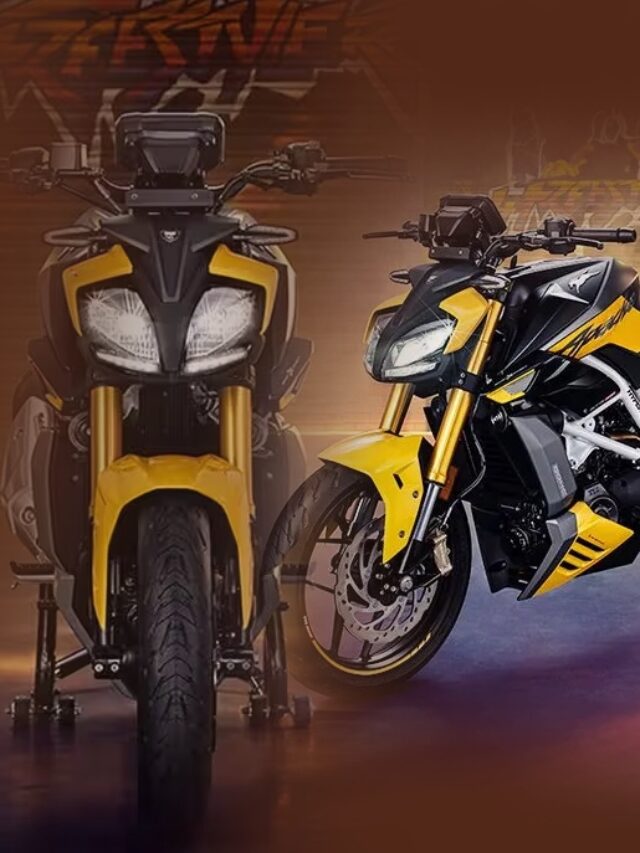 New TVS Apache RTR 310 motorcycle